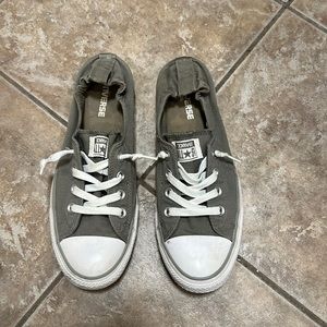 Army green Chuck Taylor all star slip shoe